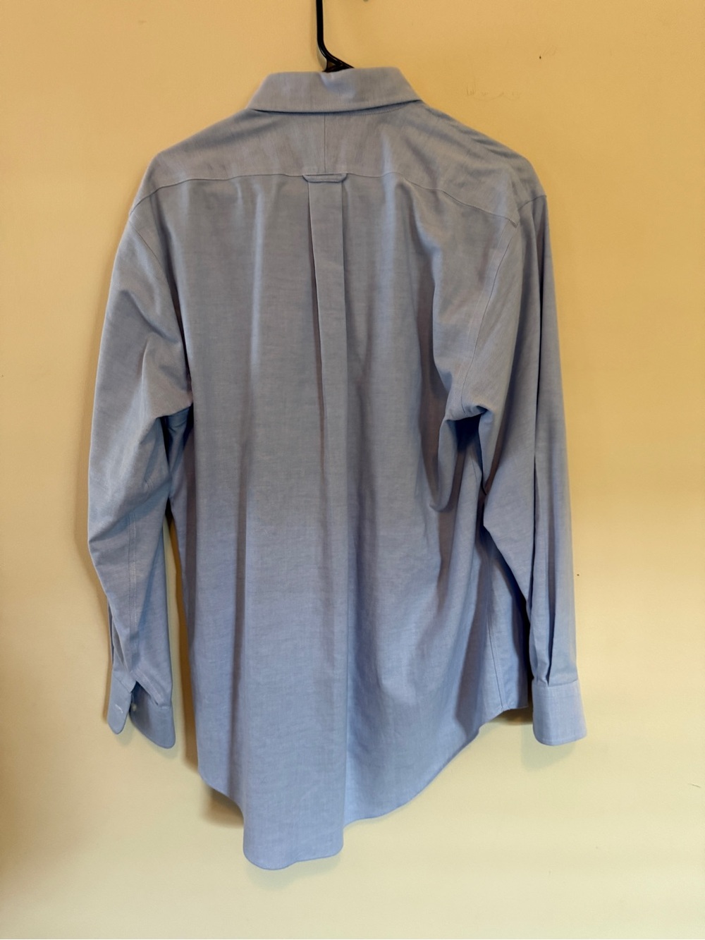 Lands’ End No Iron Oxford Button-Down Shirt | Men’s 15.5 x 33 Classic Fit - Picture 4 of 11